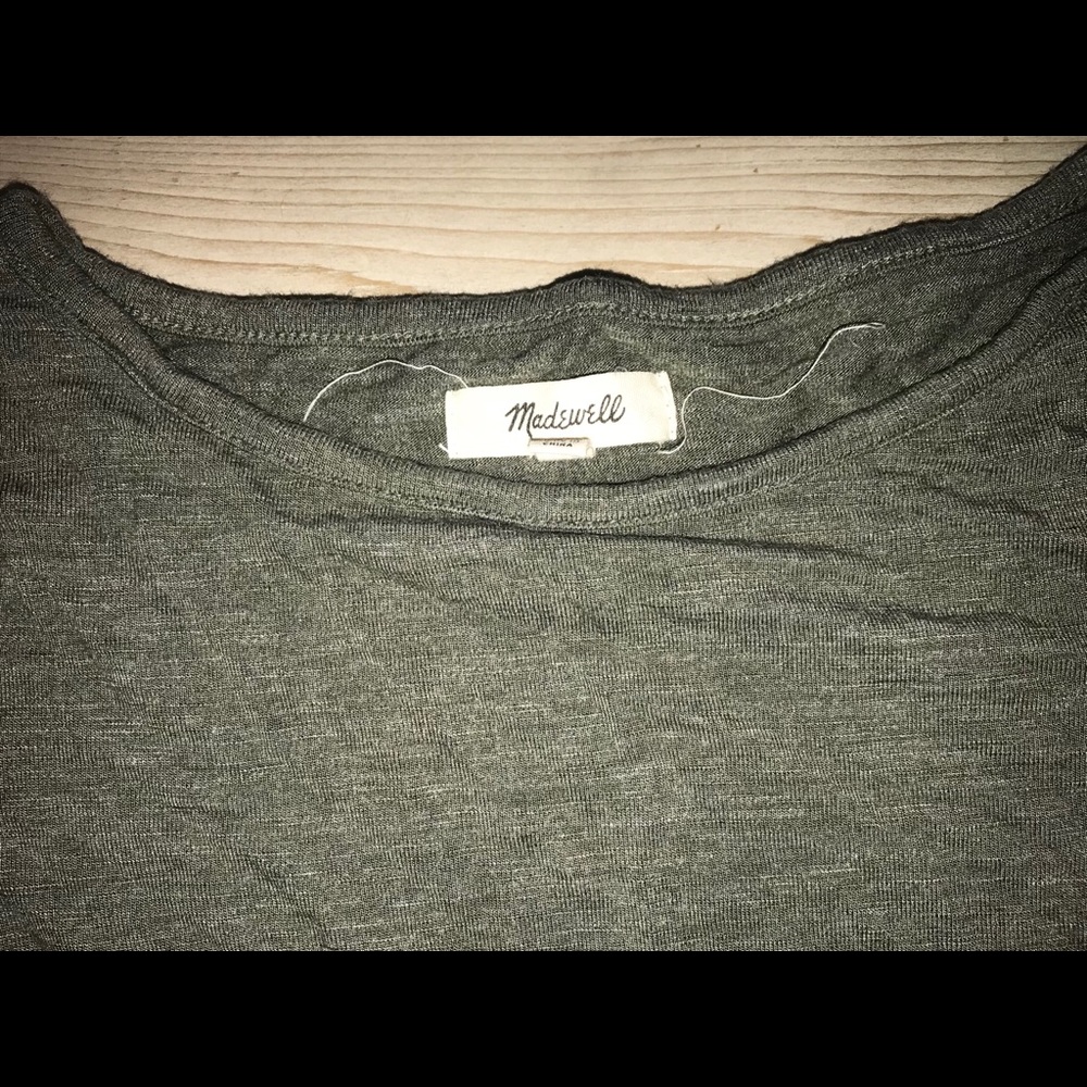 Madewell long sleeve cotton tee